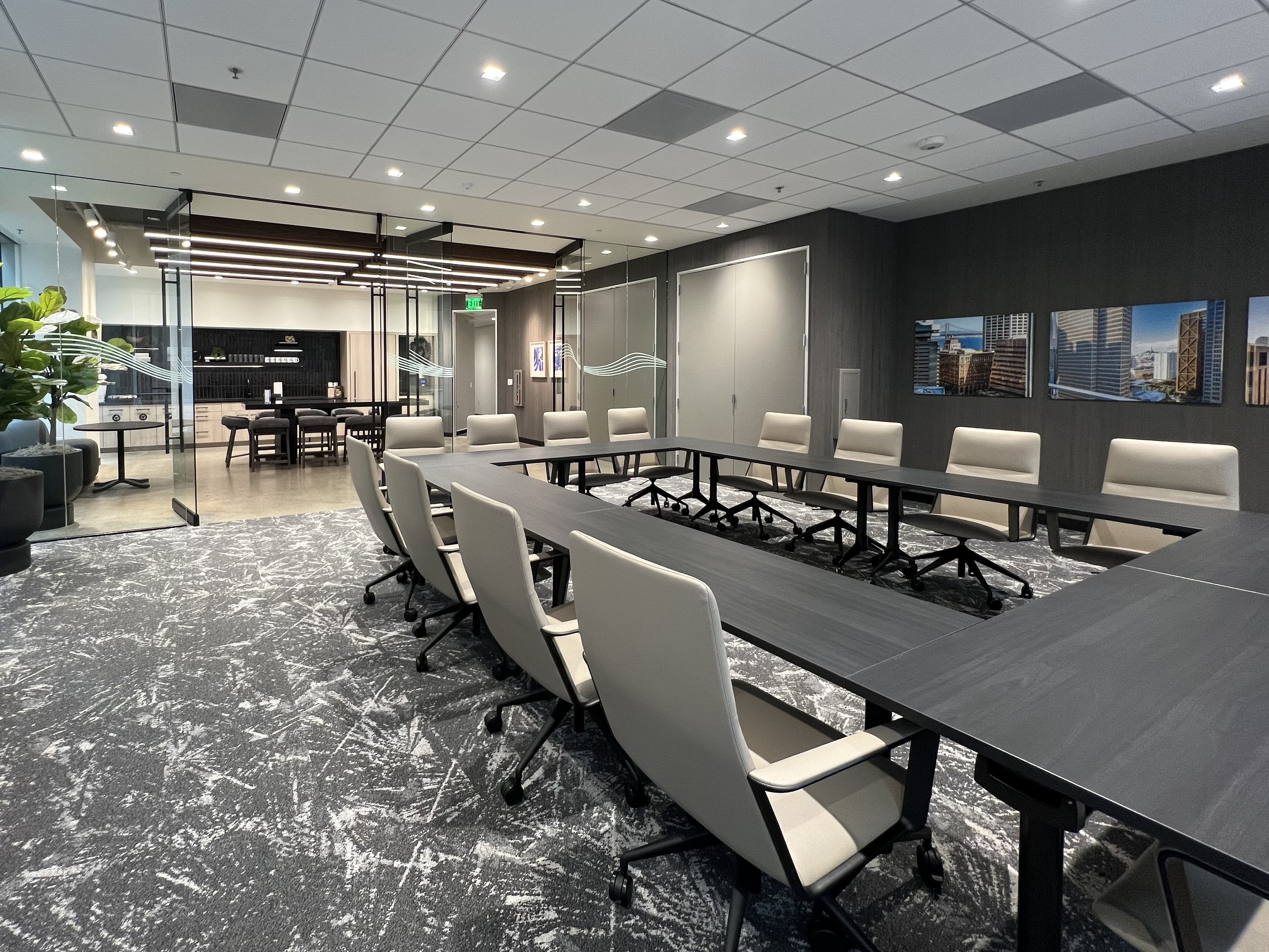 Conference room kitchen